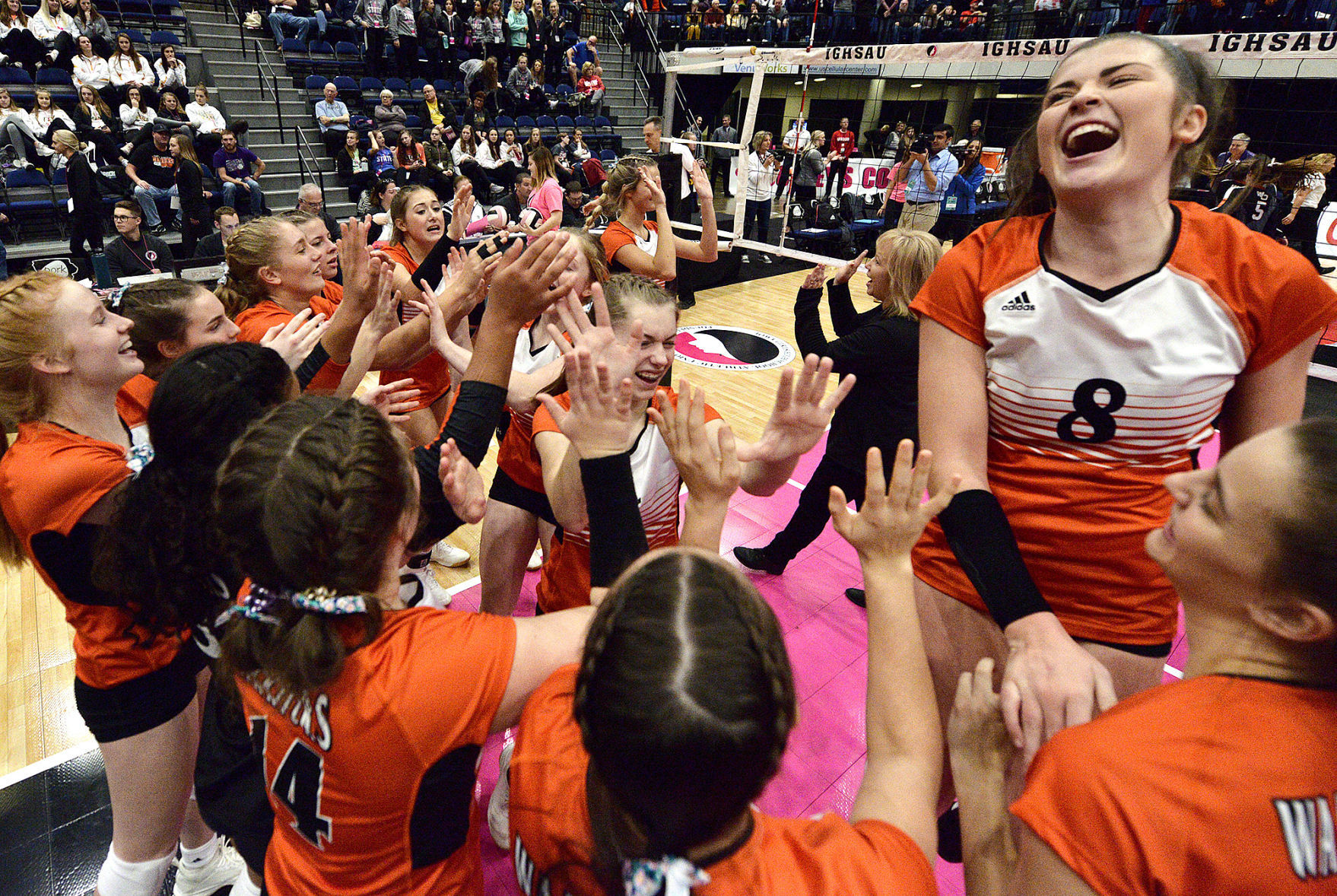 Sergeant Bluff-Luton vs. West Delaware state volleyball